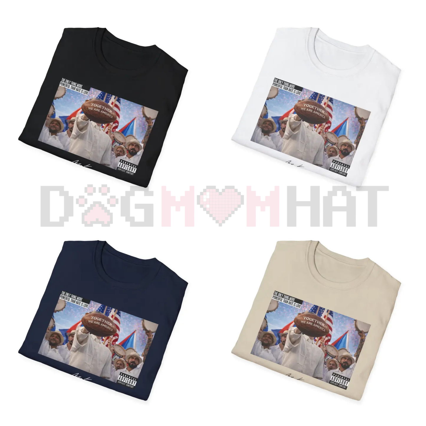 "More Powerful Than Hate Is Love" Tee