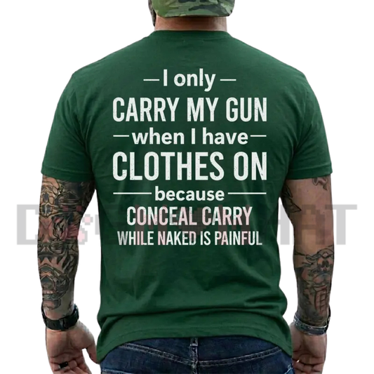 Comfort Colors® Funny 2nd Amendment Gun Owner Humor T-Shirt – Vintage Graphic Tee