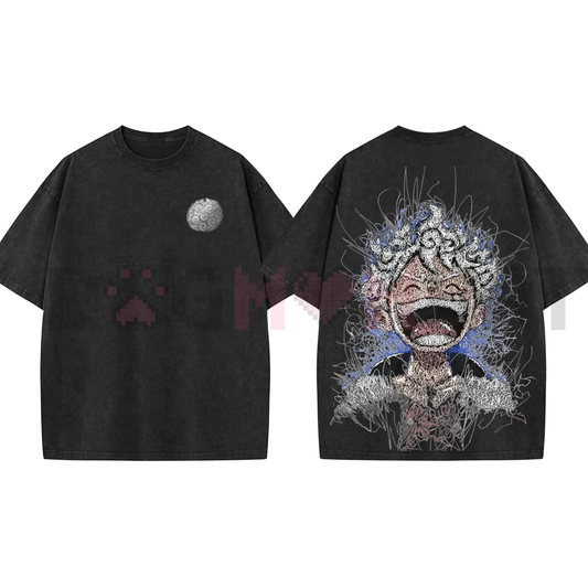 Luffy Joyboy One Piece Retro Vintage Tee