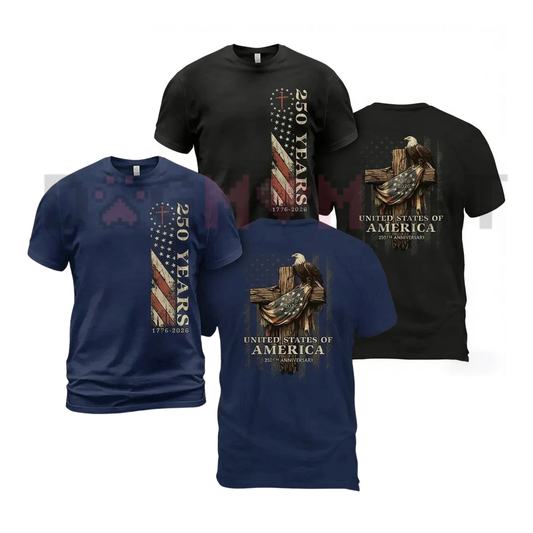 250th Anniversary Commemorative T-Shirt – Patriotic Nautical Tee