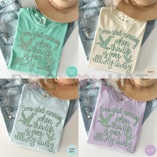 Comfort Colors® "I'll Fly Away" Christian Shirt
