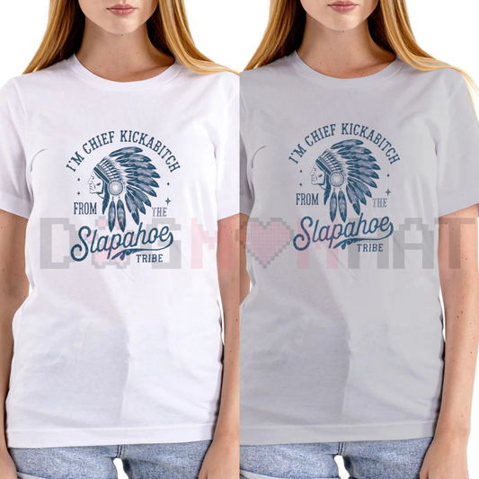 "Chief Kickabitch" Funny Parody T-Shirt