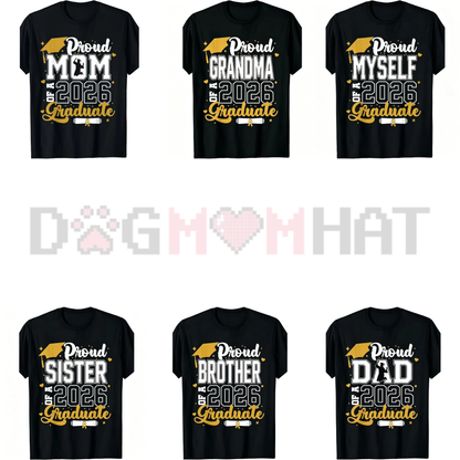 "Proud Mom" Class of 2026 Senior Shirt
