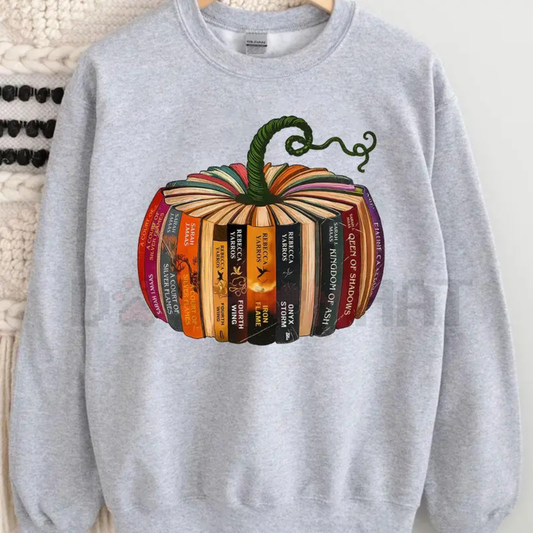 Fourth Wing Book Pumpkin Shirt – Spooky Dragon Lover Tee, Iron Flame & Onyx Storm Fan Top, Perfect Bookish Gift