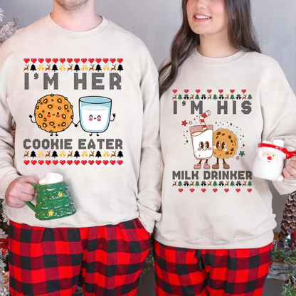 Matching Naughty & Nice List Christmas Sweatshirts