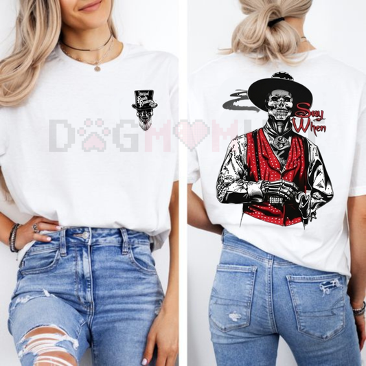 Doc Holliday "Say When" Zombie T-Shirt – Old West Death Dealers Collection