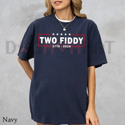 "Two Fiddy" USA 250 Years Comfort Colors® Tee