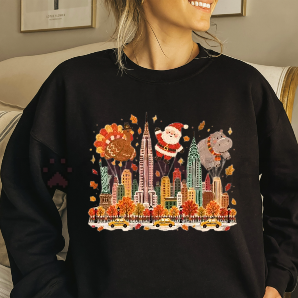 Vintage 90s Thanksgiving Parade Graphic Sweatshirt