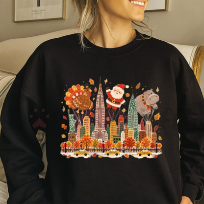 Vintage 90s Thanksgiving Parade Graphic Sweatshirt