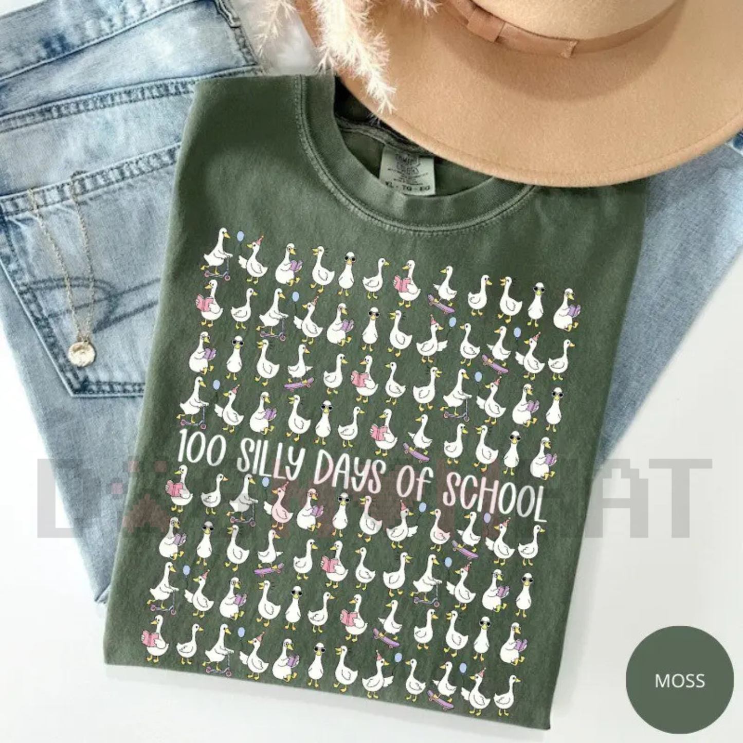 100 Days of Herding Silly Geese T-Shirt