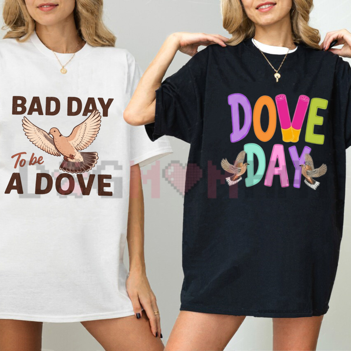 Bad Day To Be A Dove Graphic Tee - Breathable Mossy Oak Hunting Cotton Unisex T-Shirt