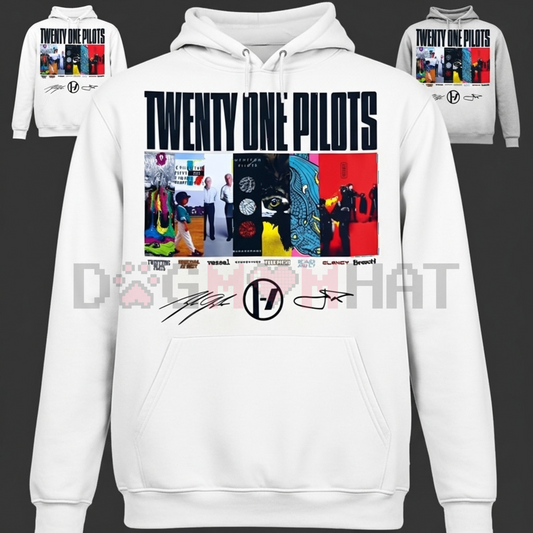 TOP "Breach Album" Hoodie – Twenty One Pilots Fan Gift, Unisex A07 Merch
