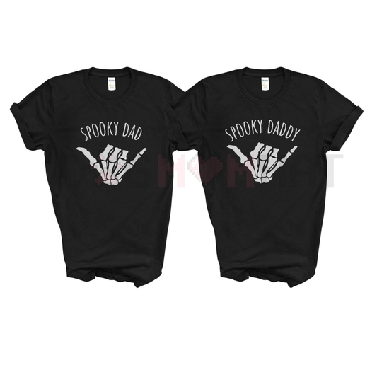 Spooky Halloween Matching Family Shirts – Coordinated Holiday Tees for Mom, Dad Fun Family Gift