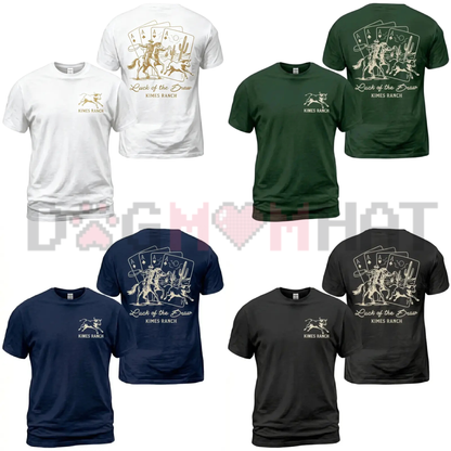Kimes Ranch "Luck Of The Draw" T-Shirt - Western Rodeo Graphic Tee