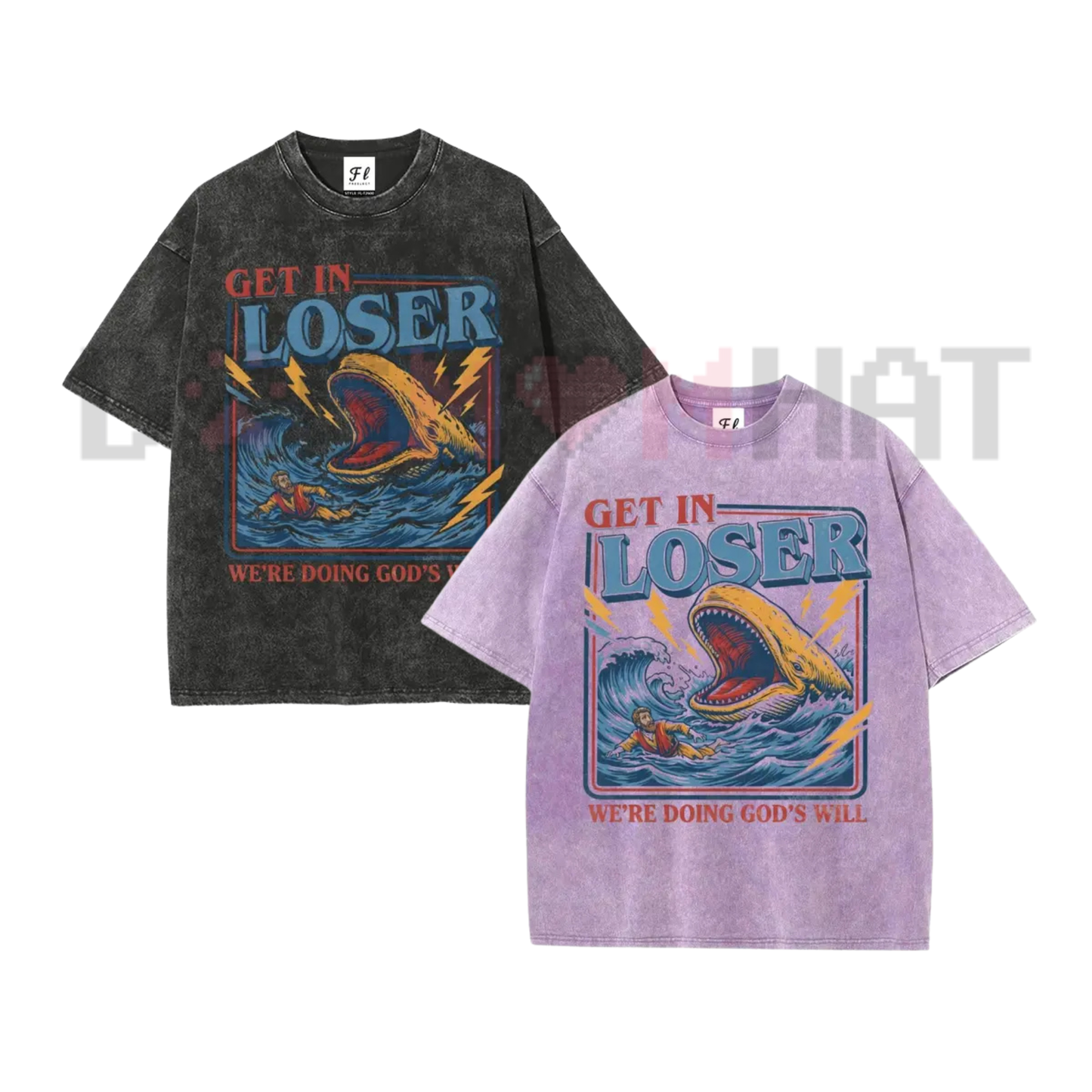 Jonah & The Whale "Get In Loser" Washed T-Shirt