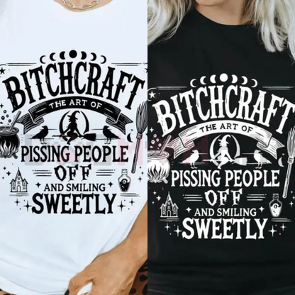"Bitchcraft" Modern Occult Graphic Tee