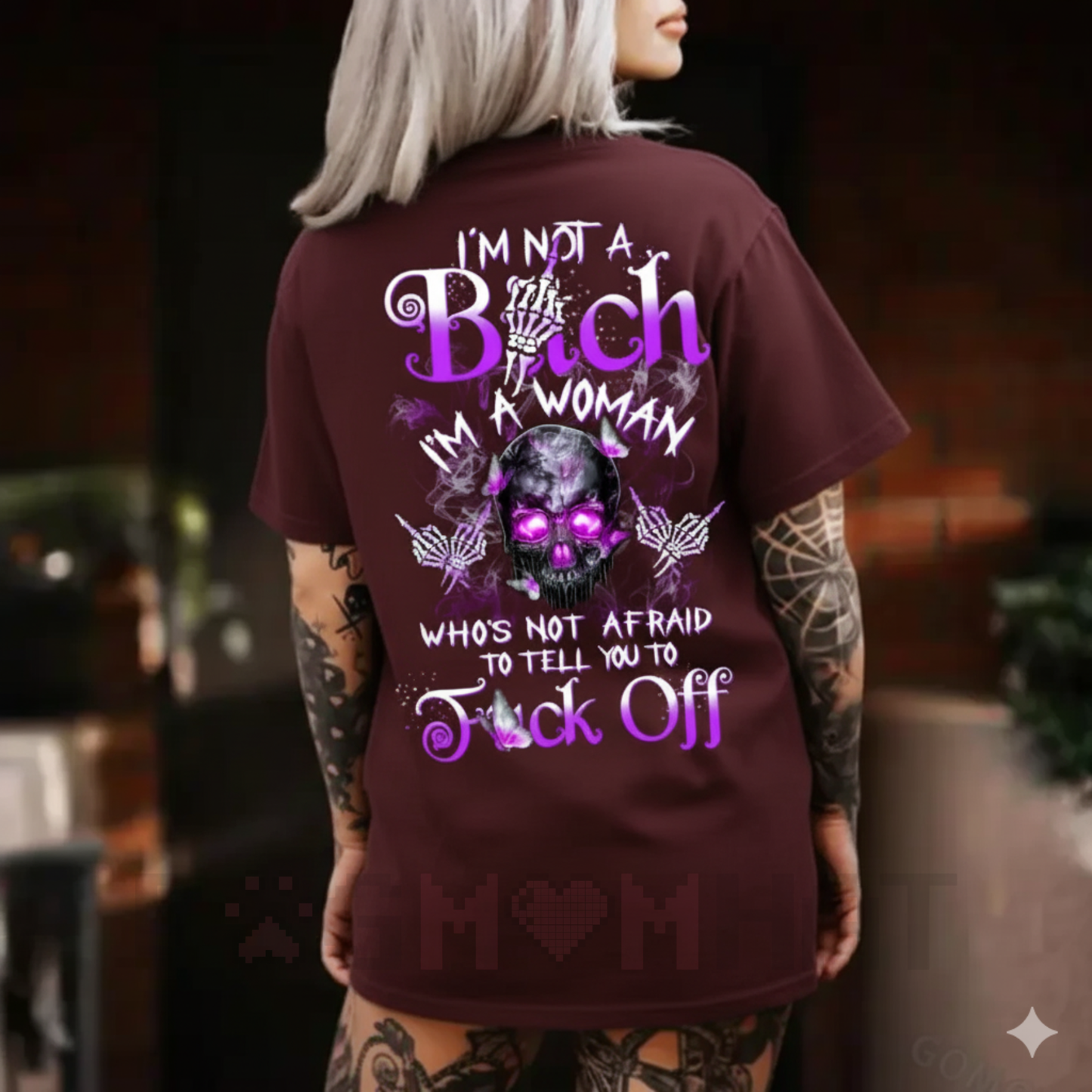 "I'm A Woman Who's Not Afraid To Tell You To F Off Shirt"