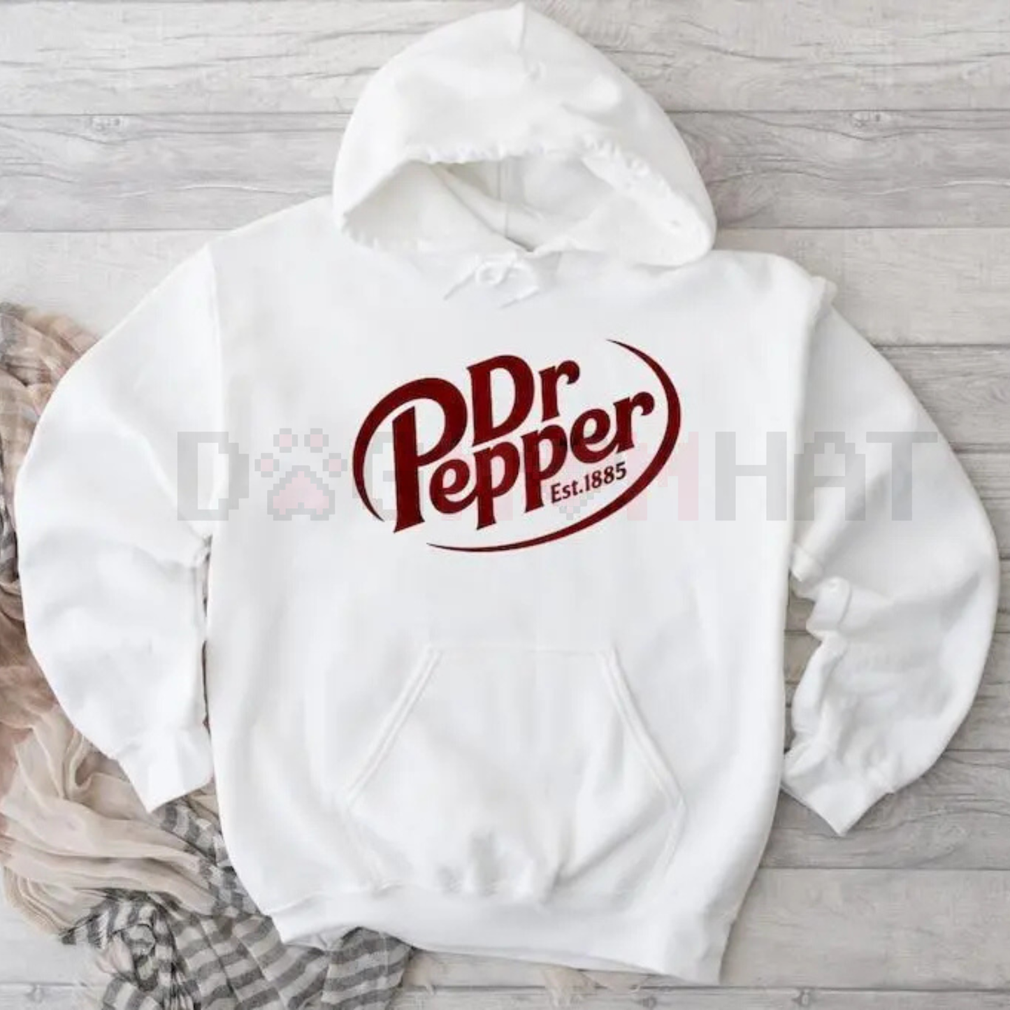 Retro Dr Pepper Soda Lover Unisex Hoodie