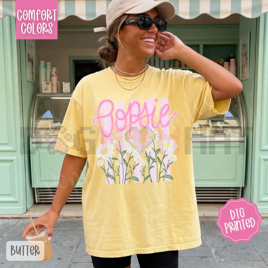 "Oopsie Daisy" Comfort Colors® Shirt