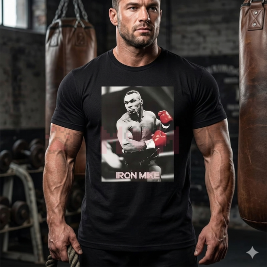 Mike Tyson Vintage Boxing Graphic Tee