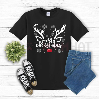 Christmas Reindeer Shirt – Unisex Satirical Political Holiday Tee