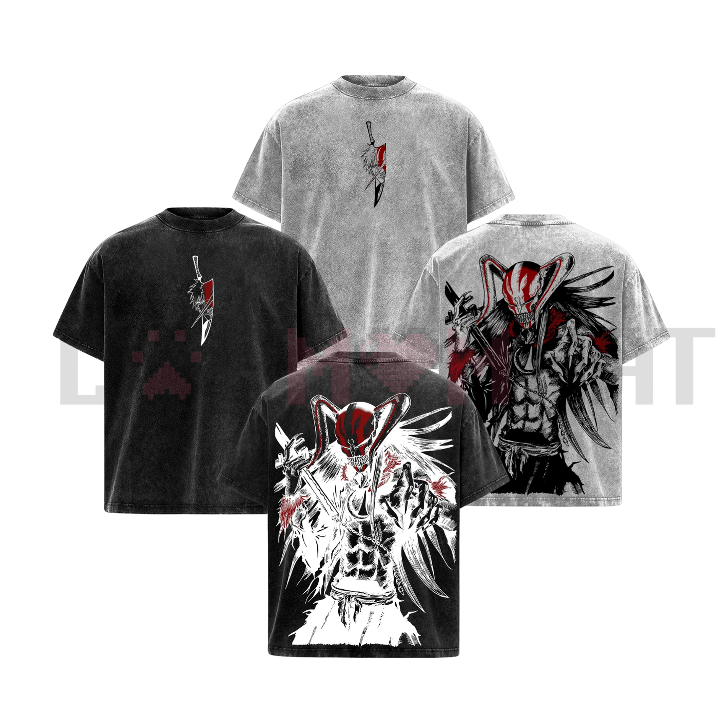 Ichigo Hollow Vintage Washed T-Shirt