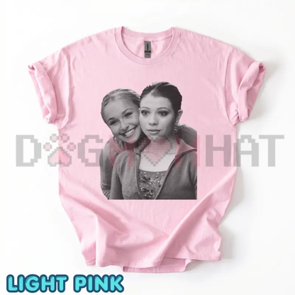 Michelle Trachtenberg & Hayden Panettiere Ice Princess 2005 Movie T-Shirt - Y2K Nostalgia Graphic Tee