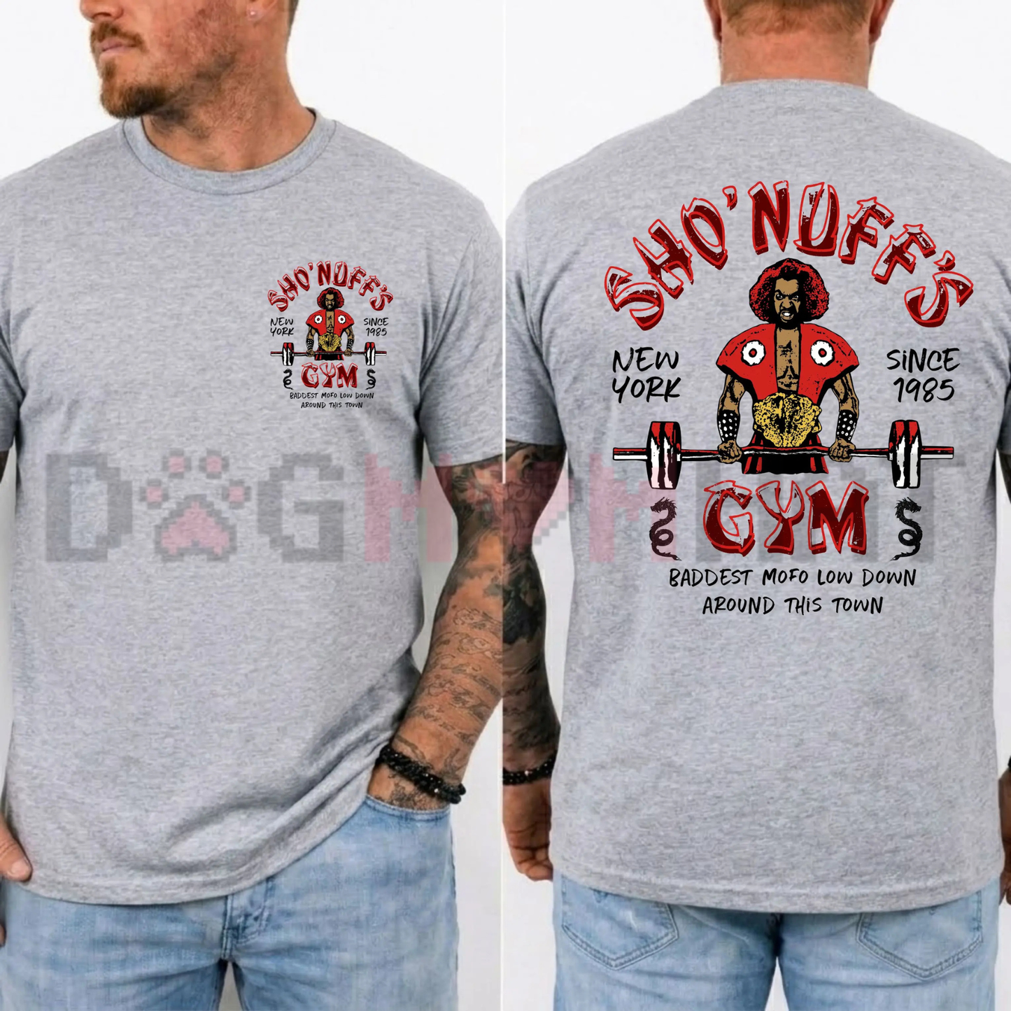 Shogun Martial Arts Gym Graphic Tee - Retro 80s Action Movie Nostalgia Pure Cotton USA Made Shirt