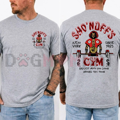 Shogun Martial Arts Gym Graphic Tee - Retro 80s Action Movie Nostalgia Pure Cotton USA Made Shirt