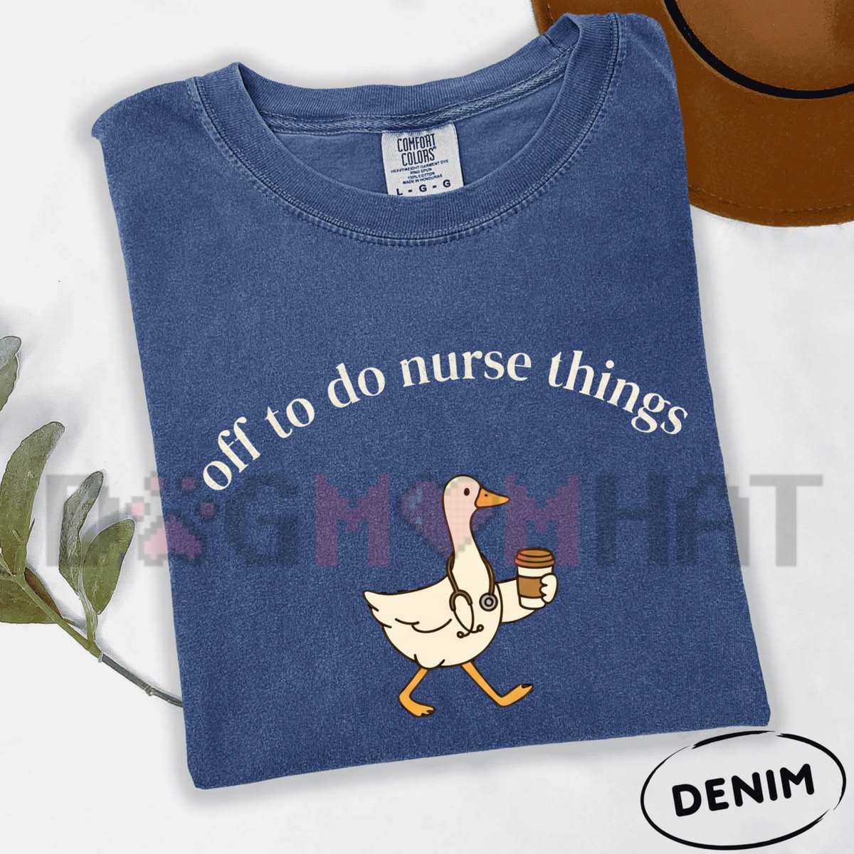 "Off To Do Nurse Things" Funny Nurse Graphic T-Shirt