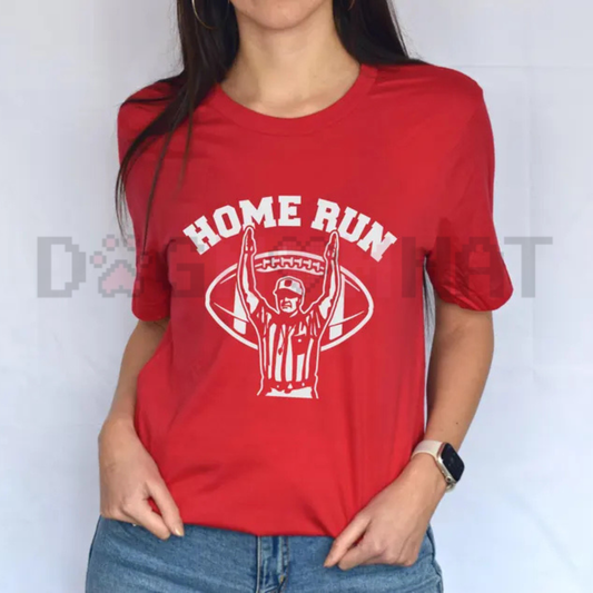 Confused Sports Mom Touchdown Graphic Tee - Funny Football Baseball Homerun Unisex Cotton Shirt