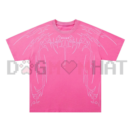 Urban Aesthetic Summer Graphic Tee - Lightweight Breathable Cotton Unisex Oversized Streetwear T-Shirt