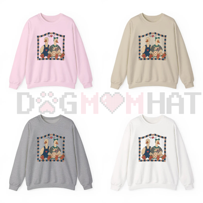 Vintage Geese Sweatshirt – Retro Wildlife Nature Graphic Pullover