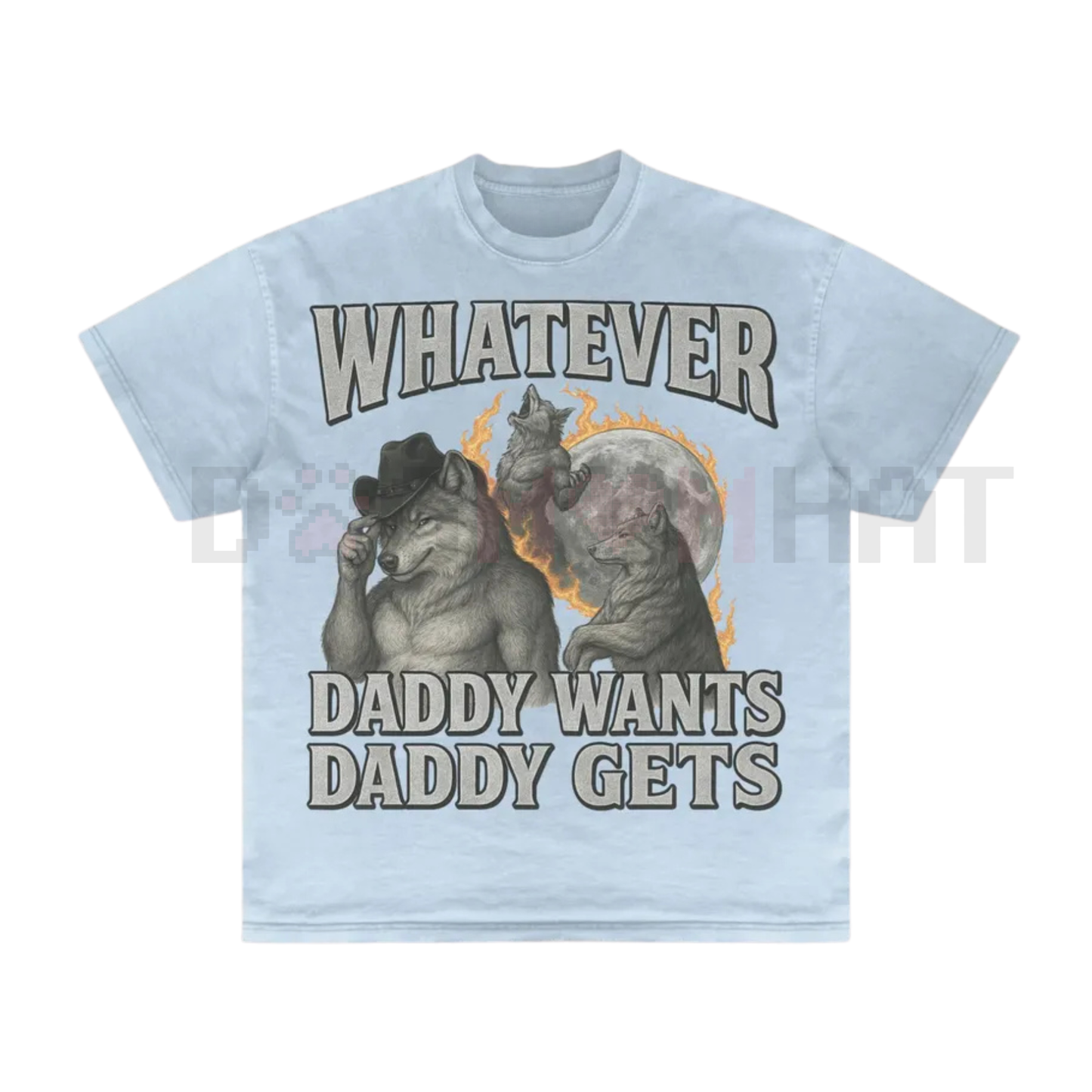 Edgy Viral Slogan T-Shirt – Unisex Dark Humor Werewolf Meme Cringe Apparel