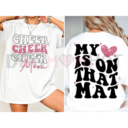 Cheer Mom Game Day T-Shirt