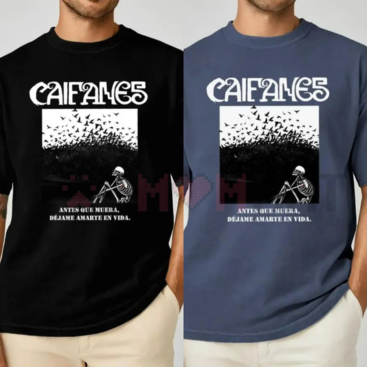 Caifanes "Miedo" Skeleton Birds T-Shirt