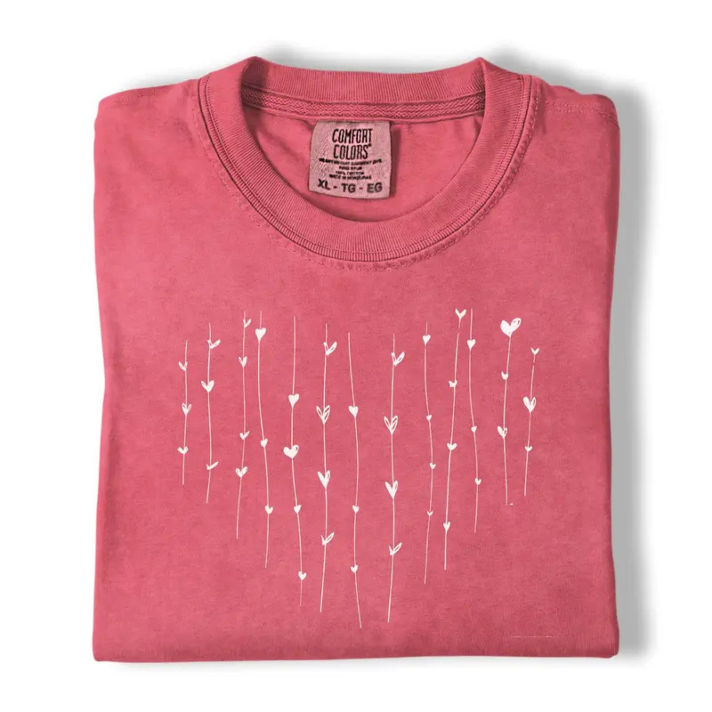 Minimalist Heart Shirt – Simple Valentine Graphic Tee