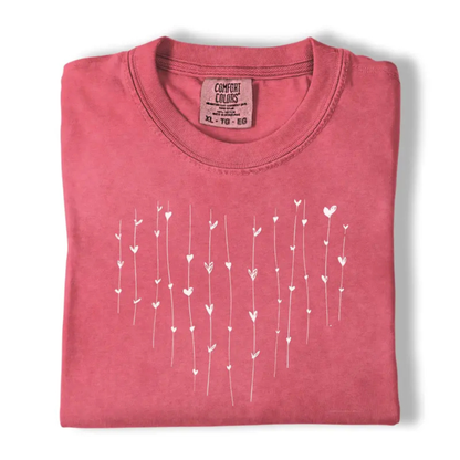 Minimalist Heart Shirt – Simple Valentine Graphic Tee
