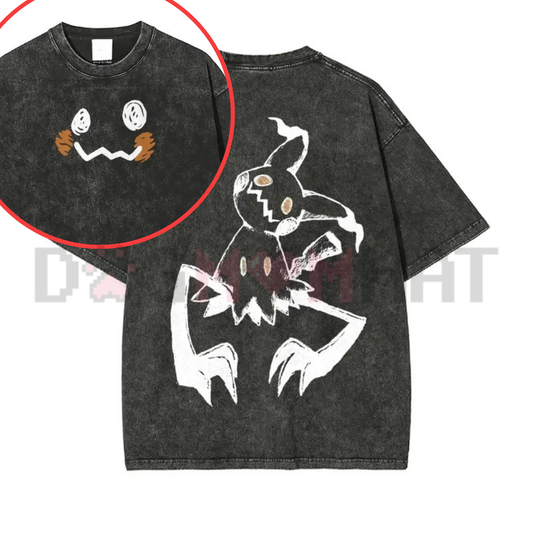 "Pocket Monsters" Washed T-Shirt