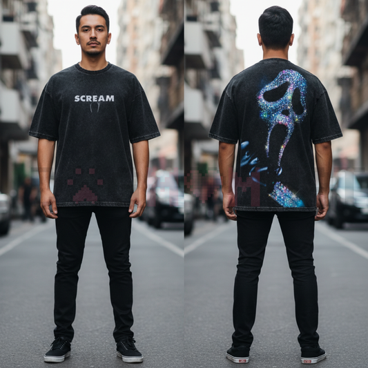 Ghostface "Scream" Slasher Streetwear Tee