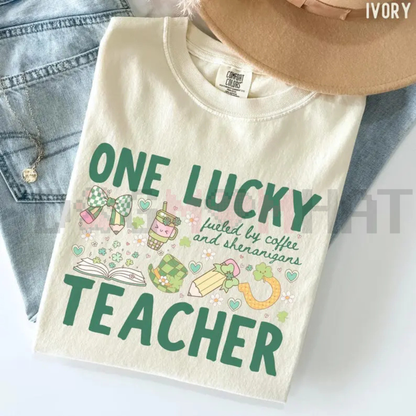 One Lucky Teacher St. Patrick's Day T-Shirt