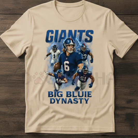 Giants "Future Is Now" T-Shirt – Dart, Nabers, Hyatt, Skattebo, Carter Core Five Tee