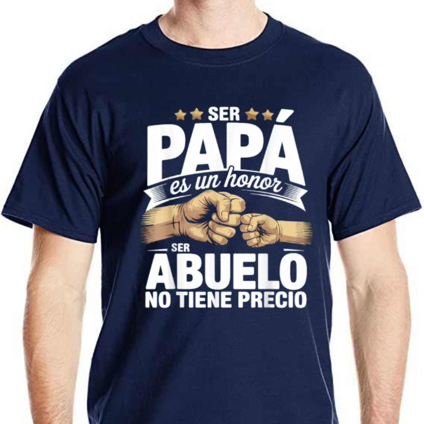 "Ser Abuelo" Retro Graphic Tee – Vintage Father's Day Menswear