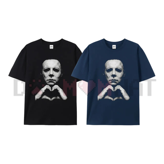 Horror Michael "Hand Heart" Oversized T-Shirt