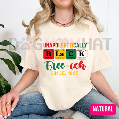Juneteenth "Celebrating Unapologetically Black" T-Shirt
