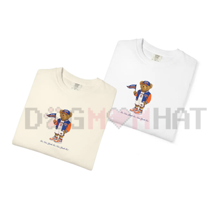 NYC Basketball Teddy Retro Graphic Tee