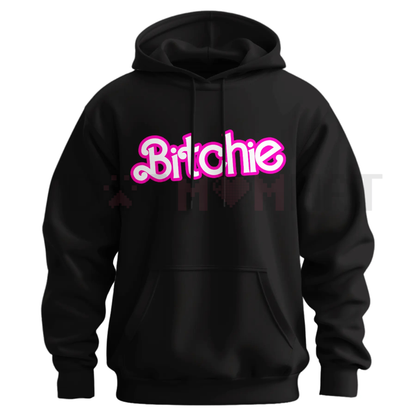 Minimalist "Bitchie" Slogan Crewneck – Unisex Comfort Pullover