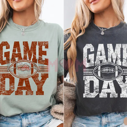 Comfort Colors® Football Season T-Shirt - Football Mama Game Day Fall Season Tee