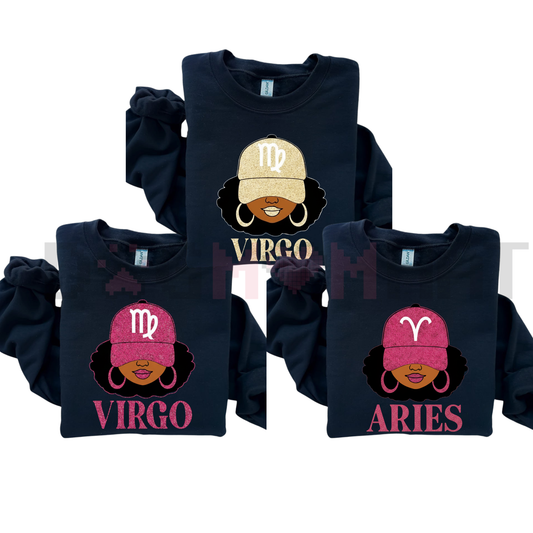 Zodiac Slay Girl Sweatshirt