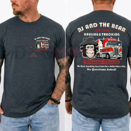 BJ and the Bear Hauling Trucking Ltd Worn-Out Tee